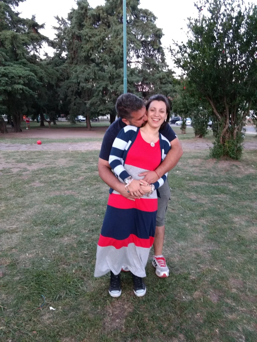 Eugenia en el parque